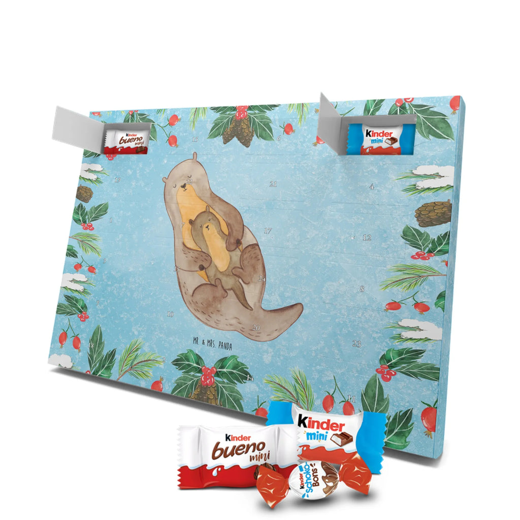 Chocolate advent calendar otter child mammal, predator, gifts for people in love, gift ideas for animal lovers, animal, aquatic animal, marten, otter gifts, water mammal, water, water animal, sea otter, animal lover, European otter, baby otter, Otter Sea Otter Lake Otter