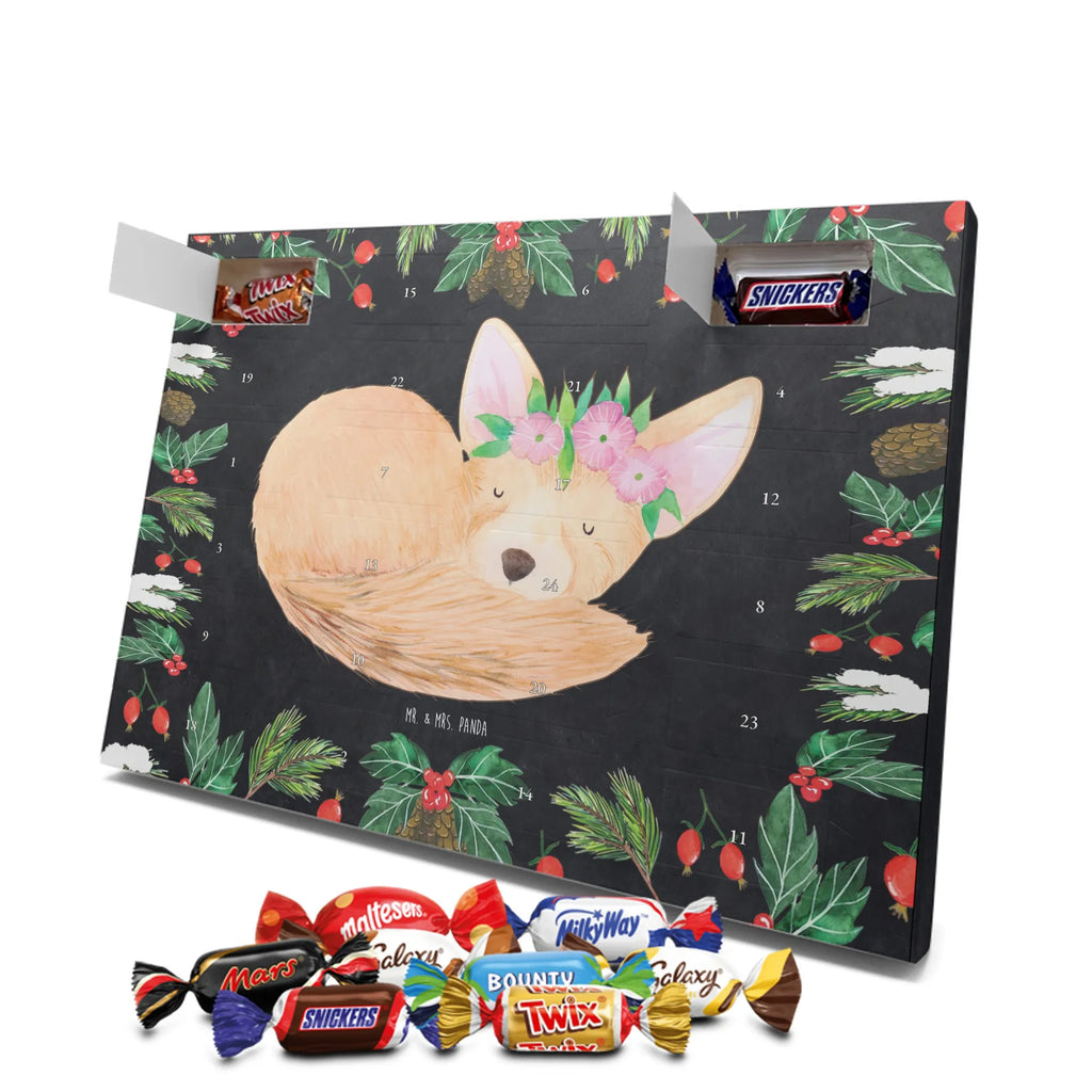 Chocolate advent calendar desert fox Flower Africa, flowers, wreath of flowers, desert, desert fox