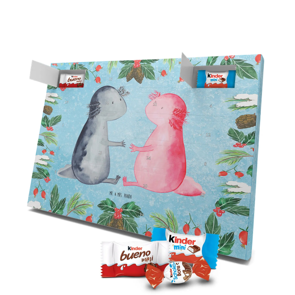 Chocolate advent calendar axolotl Love Mexican walking fish, Axelotl, marine animals, salamander, fiancé, amphibian, friend, husband, valentine's day, proof of love, anniversary, great love, tail