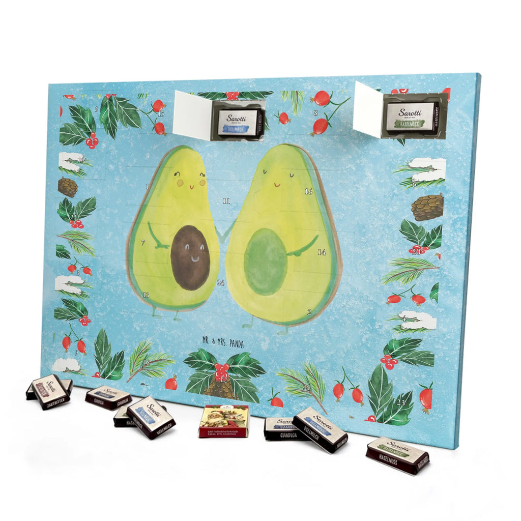 Chocolate advent calendar avocado pair vegetables, wedding, birth, children, pregnancy
