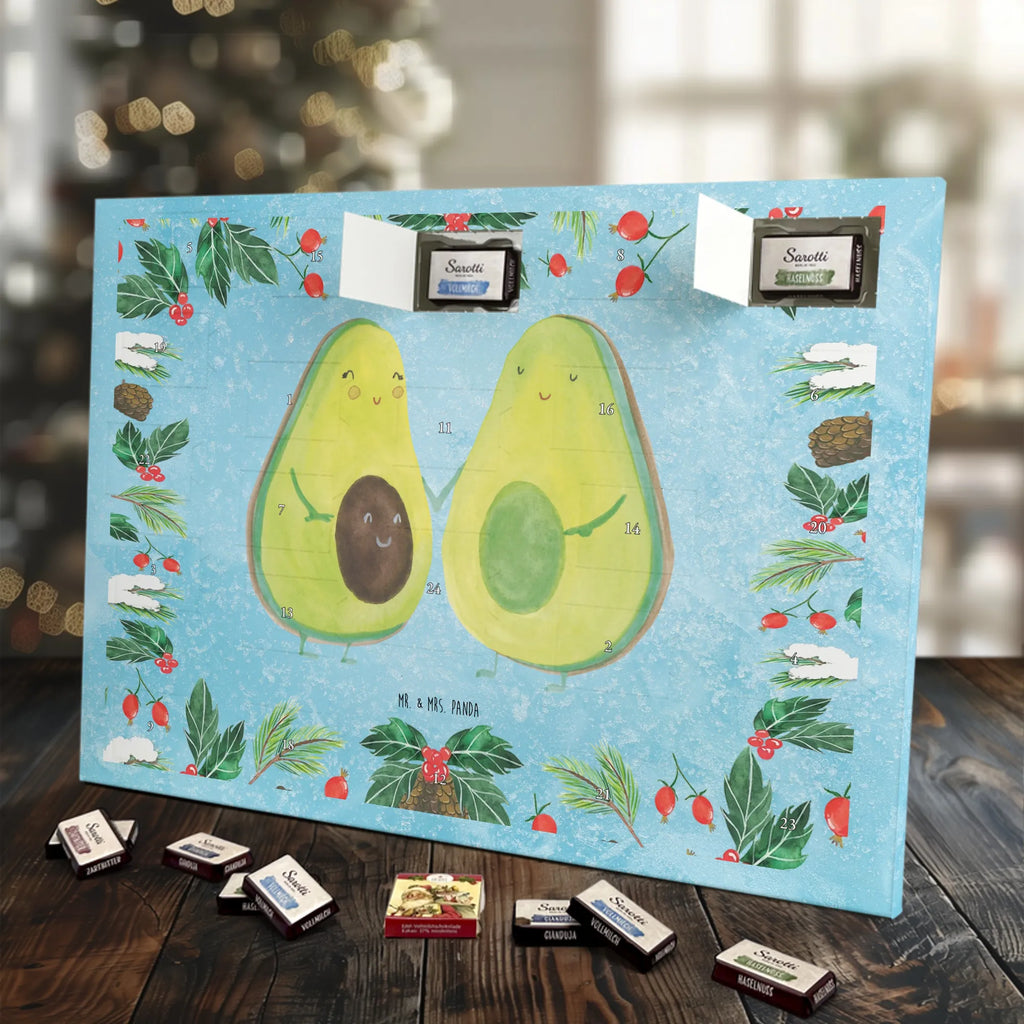 Chocolate advent calendar avocado pair vegetables, wedding, birth, children, pregnancy