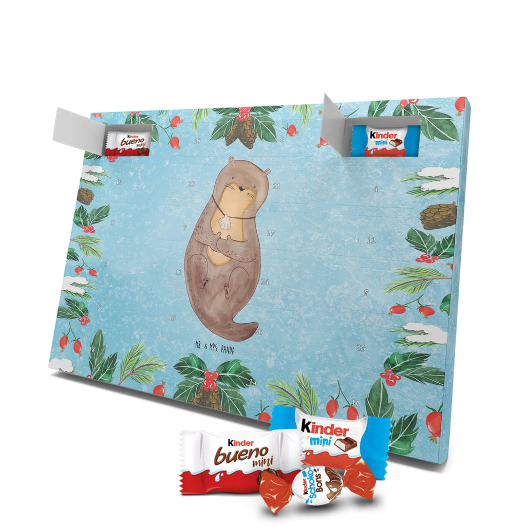 Chocolate advent calendar otter shell mammal, predator, gifts for people in love, gift ideas for animal lovers, animal, aquatic animal, marten, otter gifts, water mammal, water, water animal, sea otter, animal lover, European otter, baby otter, dreaming, daydreaming, brooding, otter love