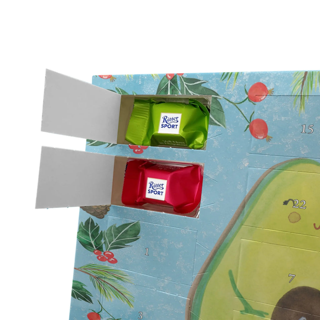 Chocolate advent calendar avocado pair vegetables, wedding, birth, children, pregnancy