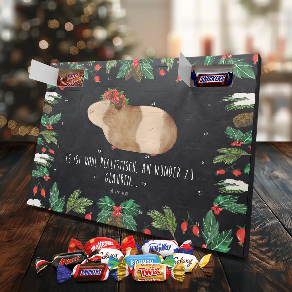 Chocolate advent calendar Guinea pig wisdom gift ideas, gifts, small animals, good mood, cute, funny sayings, cute animal motives, hand drawn, special gifts, card, animal lover, wonderland, flower child, reality, guinea pig, wonder, wisdom, saying