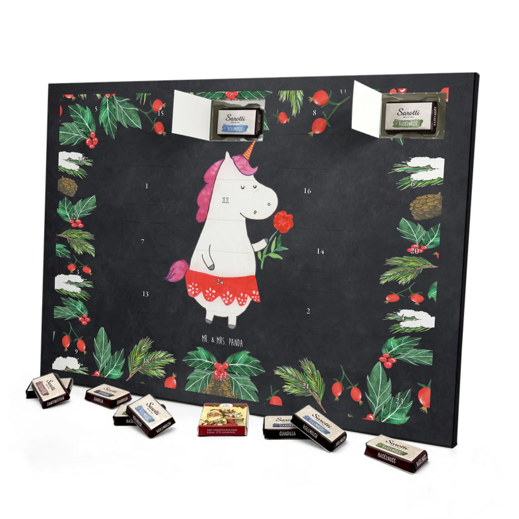Chocolate advent calendar unicorn lady fine lady, woman, divorce, girlfriend