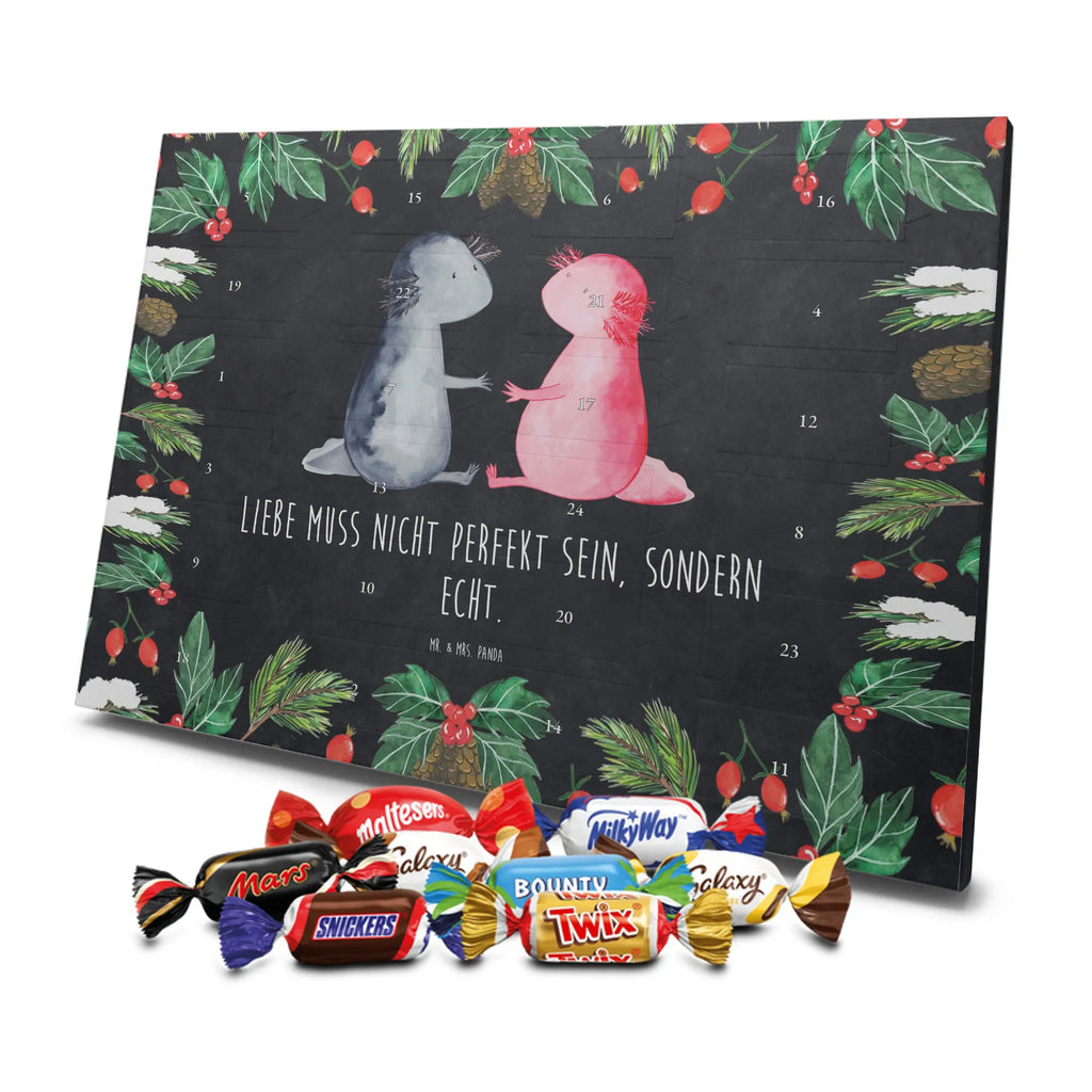 Chocolate advent calendar axolotl Love Mexican walking fish, Axelotl, marine animals, salamander, fiancé, amphibian, friend, husband, valentine's day, proof of love, anniversary, great love, tail