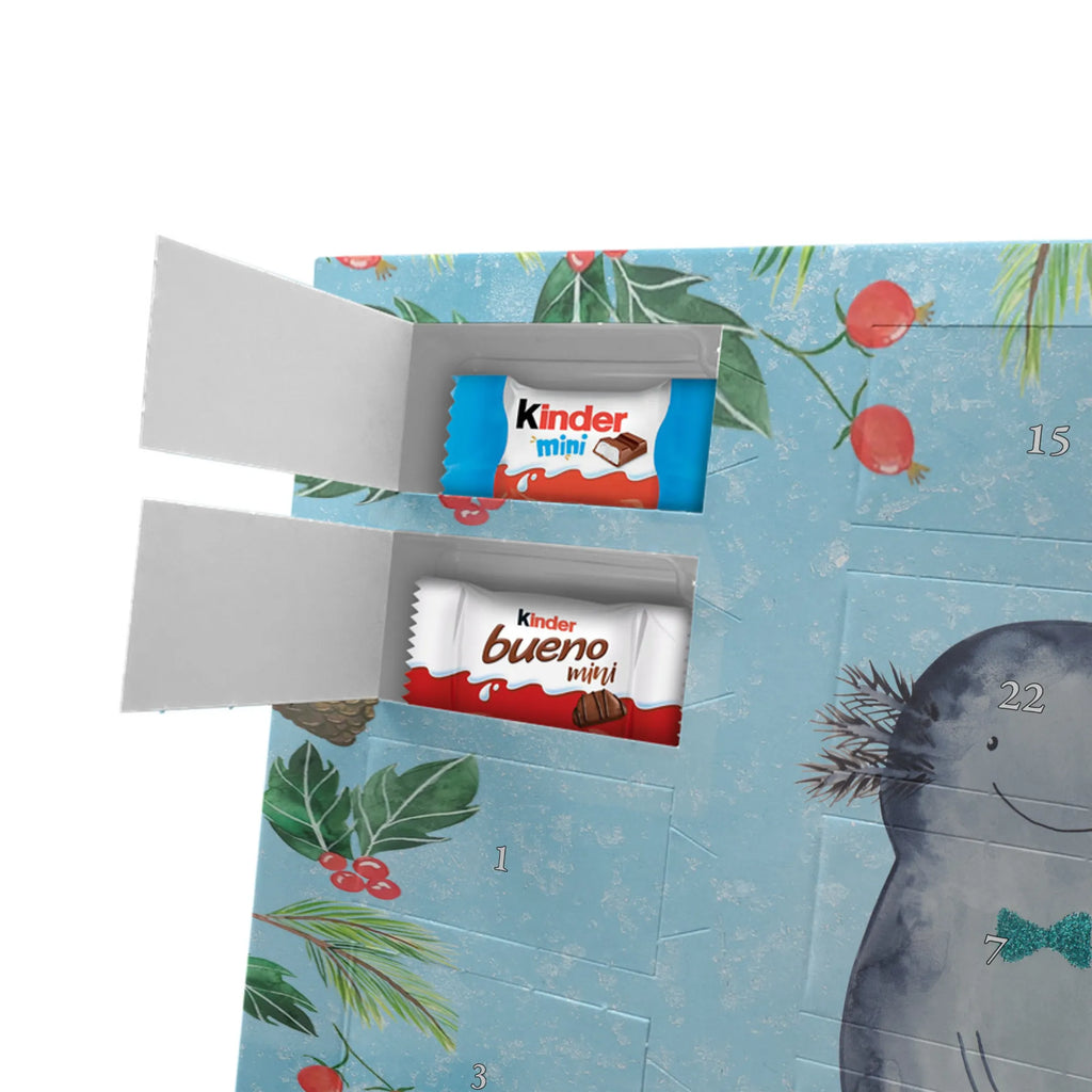 Chocolate advent calendar axolotl Girlfriend Mexican walking fish, Axelotl, marine animals, salamander, amphibian, husband, valentine's day, great love, friend, tail, fiancé, anniversary, proof of love