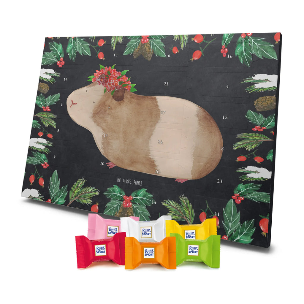 Chocolate advent calendar Guinea pig wisdom gift ideas, gifts, small animals, good mood, cute, funny sayings, cute animal motives, hand drawn, special gifts, card, animal lover, wonderland, flower child, reality, guinea pig, wonder, wisdom, saying