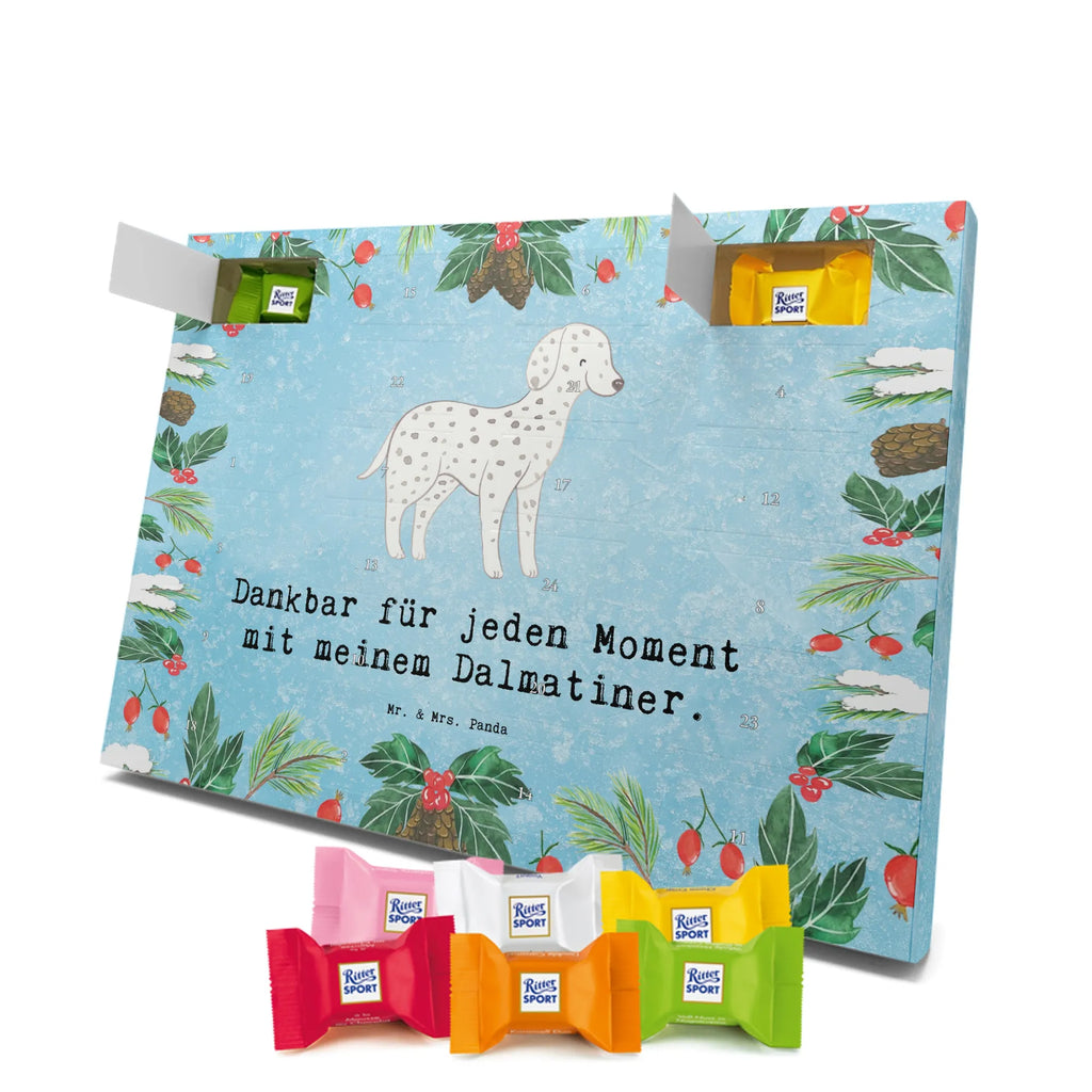 Chocolate advent calendar Dalmatian moment puppy, dog owner, purebred dog, dog breed, giving, animal lover, gift
