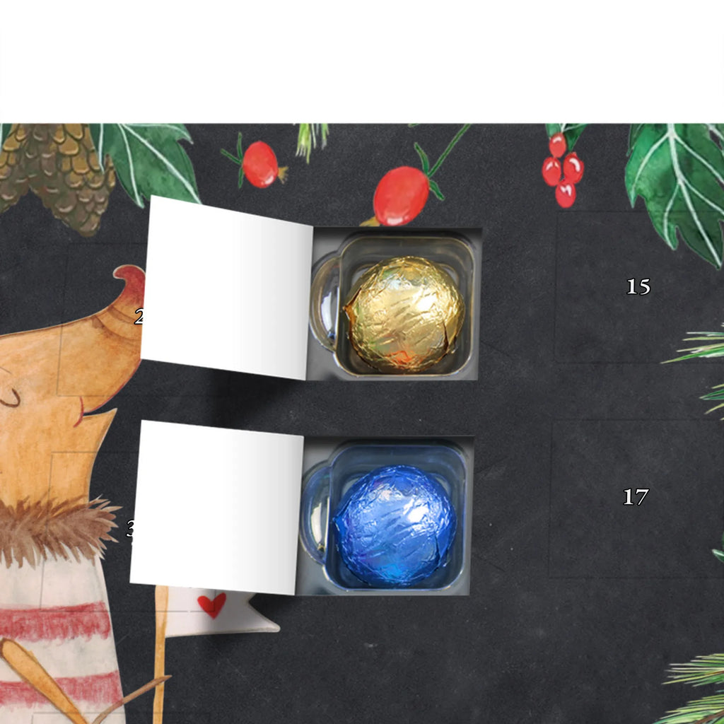 Chocolate advent calendar Moth flag gift ideas, gifts, small animals, good mood, cute, funny sayings, cute animal motives, hand drawn, special gifts, card, animal lover, How much does the world cost, Beetle, Saying funny, Kitchen decoration, Moth