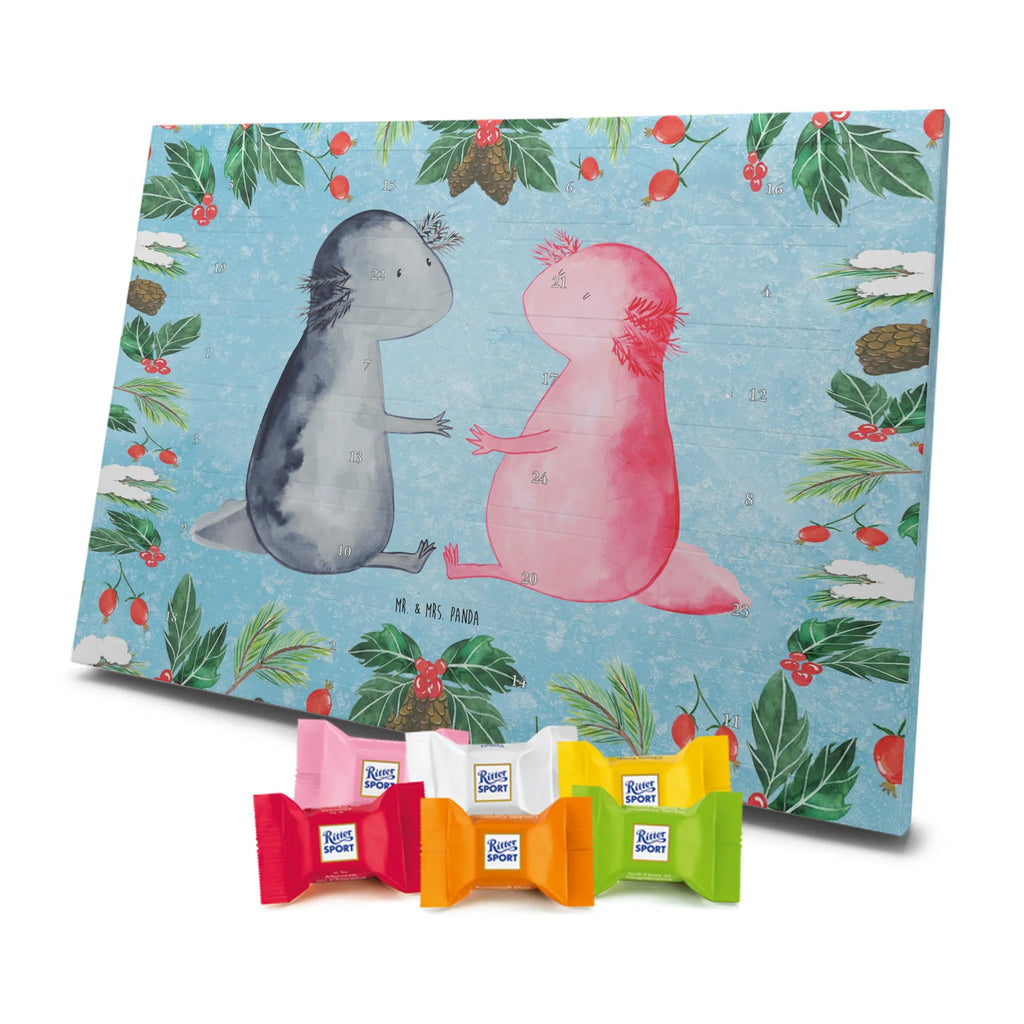 Chocolate advent calendar axolotl Love Mexican walking fish, Axelotl, marine animals, salamander, fiancé, amphibian, friend, husband, valentine's day, proof of love, anniversary, great love, tail