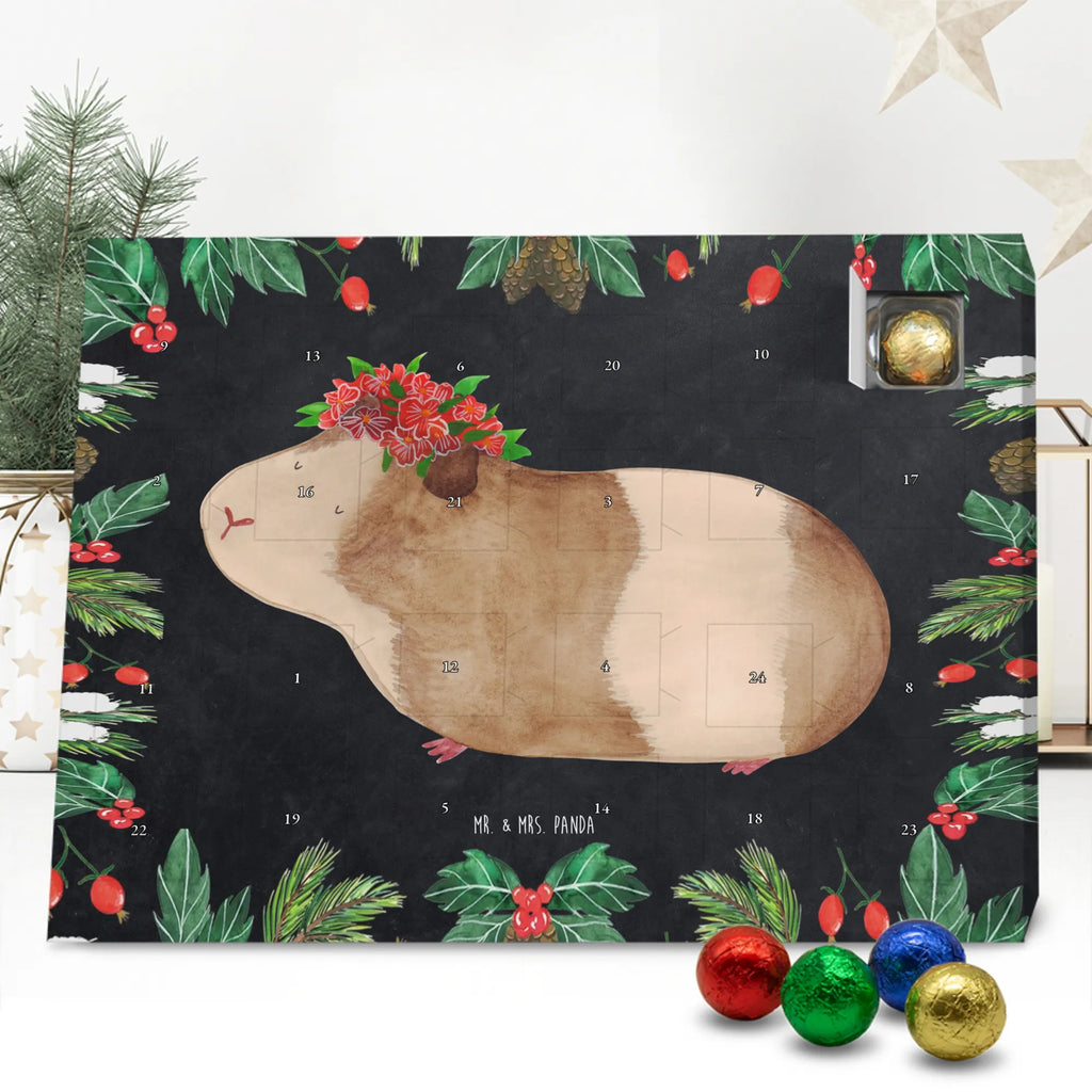 Chocolate advent calendar Guinea pig wisdom gift ideas, gifts, small animals, good mood, cute, funny sayings, cute animal motives, hand drawn, special gifts, card, animal lover, wonderland, flower child, reality, guinea pig, wonder, wisdom, saying
