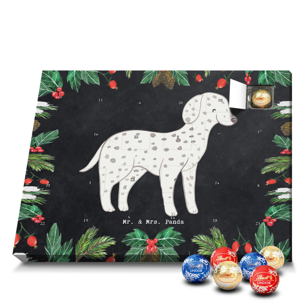 Chocolate advent calendar Dalmatian moment puppy, dog owner, purebred dog, dog breed, giving, animal lover, gift