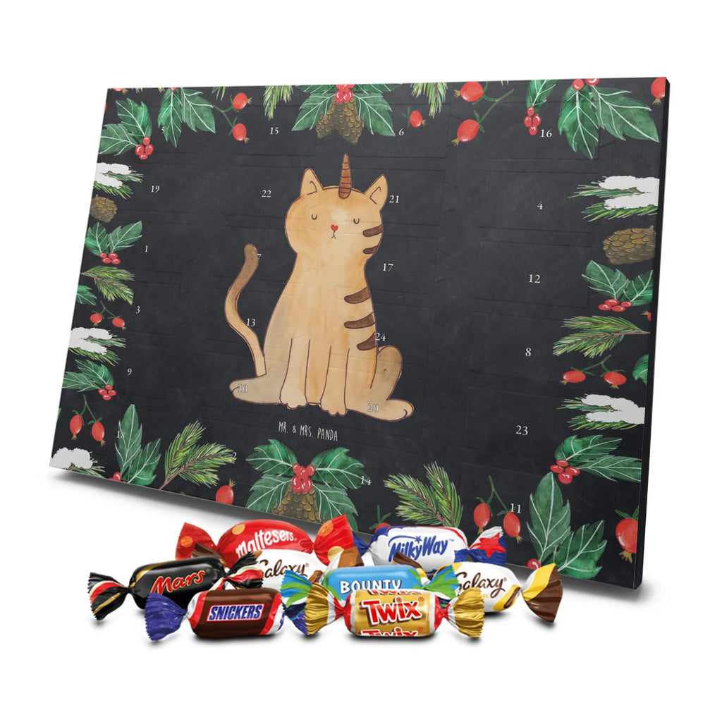 Chocolate advent calendar unicorn Cat Kittycorn, cat gift, cat present, Rainbow, Kitty, cat lover