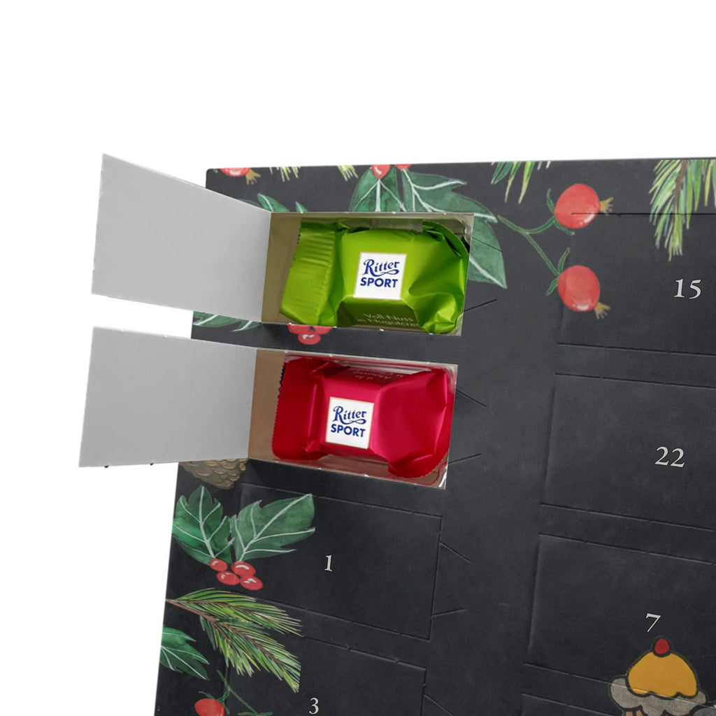 Chocolate advent calendar unicorn muffins Birthday, cook gift, Cookies, Baking, cook present, Birthday Greetings, Congratulations, Love Greetings