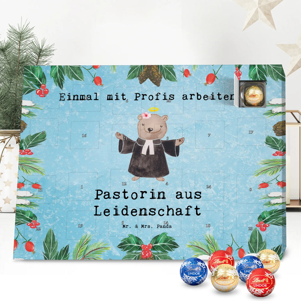 Chocolate advent calendar Pastor Passion gift, sayings, gift idea, best, farewell gift, passing exam, anniversary, retirement, promotion, job start, profession