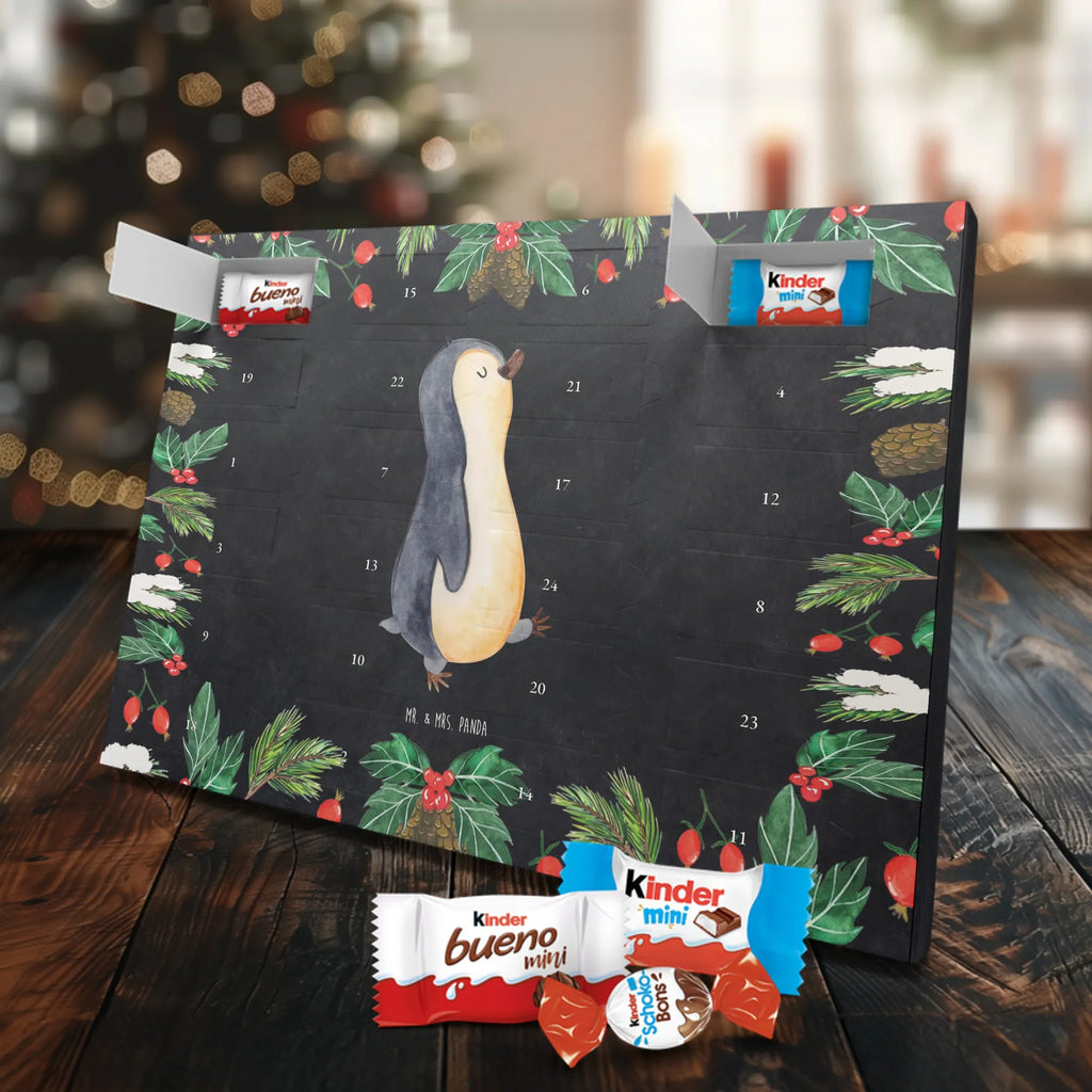 Chocolate advent calendar Penguin march North Pole, Penguins, penguins, late riser, early riser