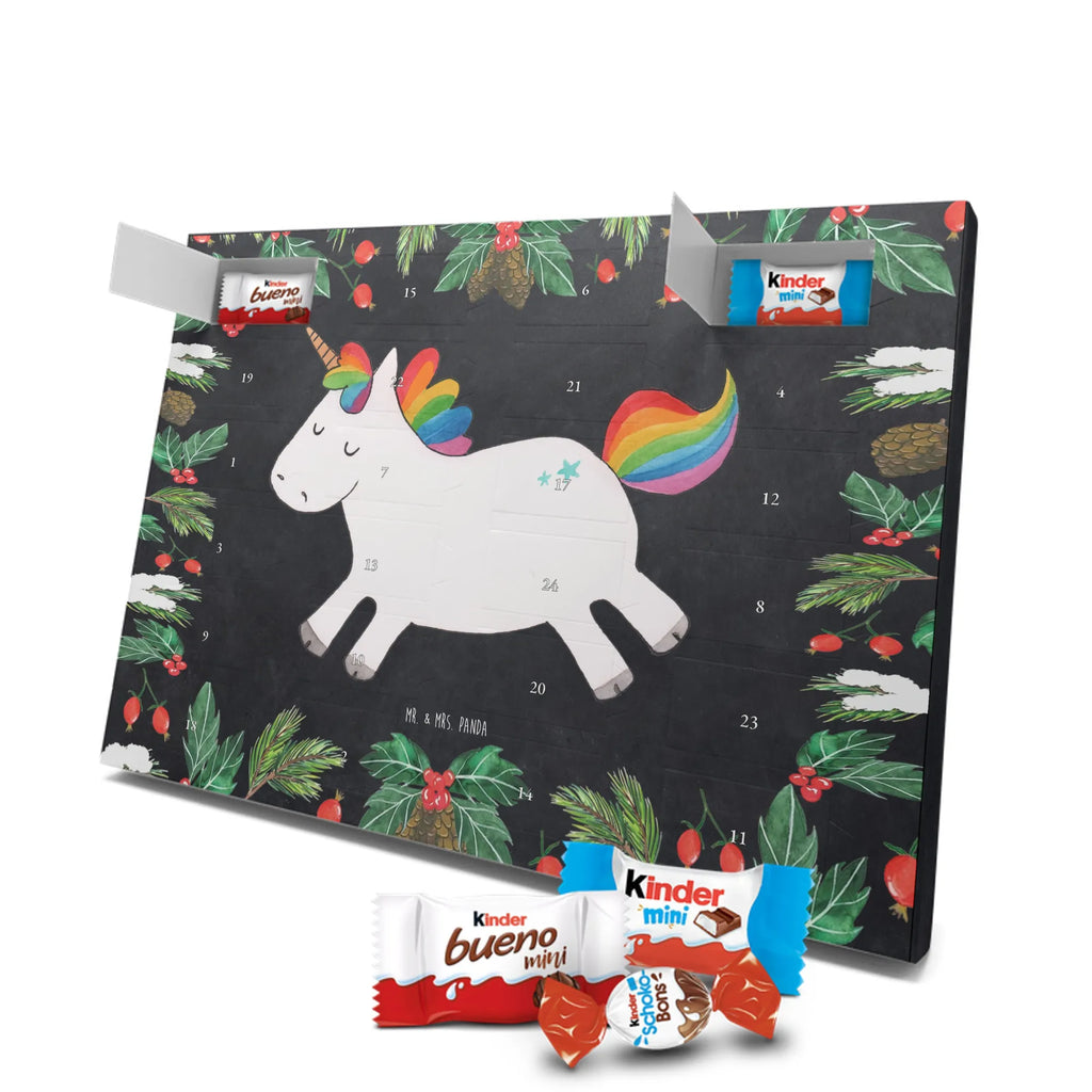 Chocolate advent calendar unicorn happy joy of life, fun, cheerful, joy