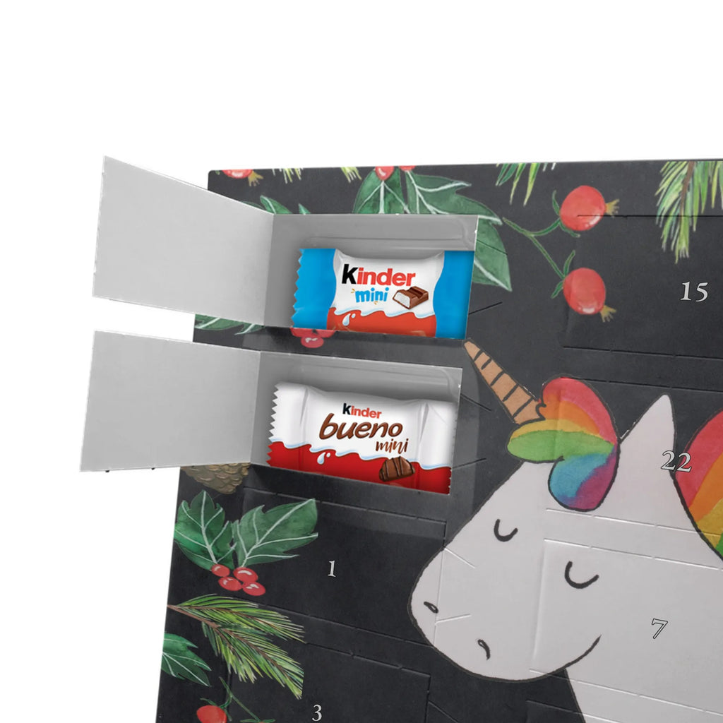 Chocolate advent calendar unicorn happy joy of life, fun, cheerful, joy