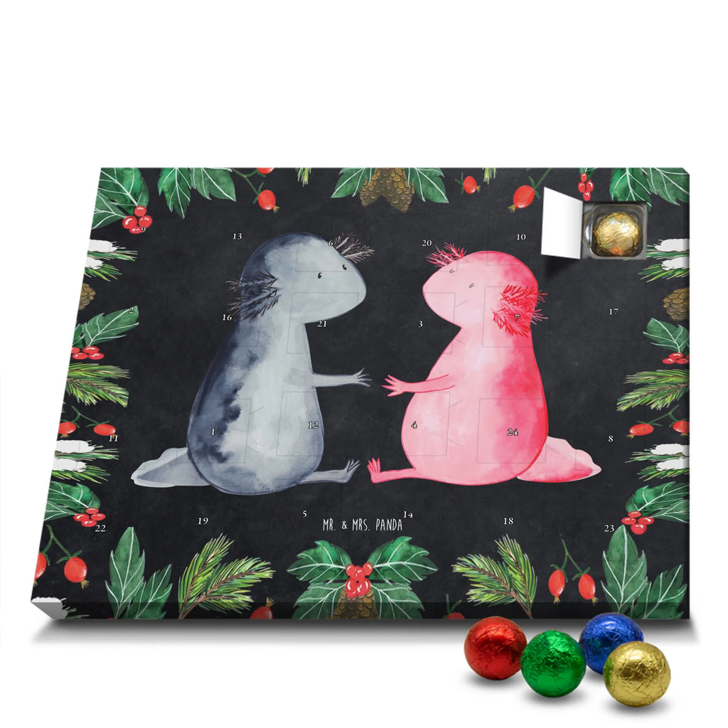 Chocolate advent calendar axolotl Love Mexican walking fish, Axelotl, marine animals, salamander, fiancé, amphibian, friend, husband, valentine's day, proof of love, anniversary, great love, tail