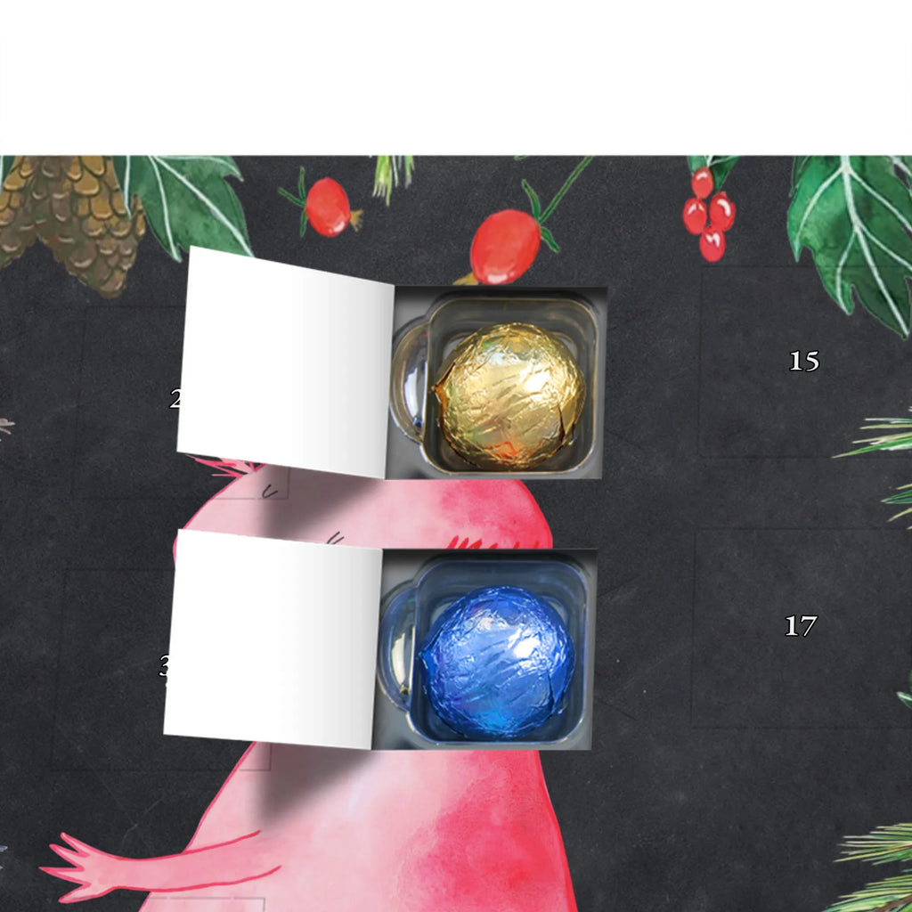 Chocolate advent calendar axolotl Love Mexican walking fish, Axelotl, marine animals, salamander, fiancé, amphibian, friend, husband, valentine's day, proof of love, anniversary, great love, tail