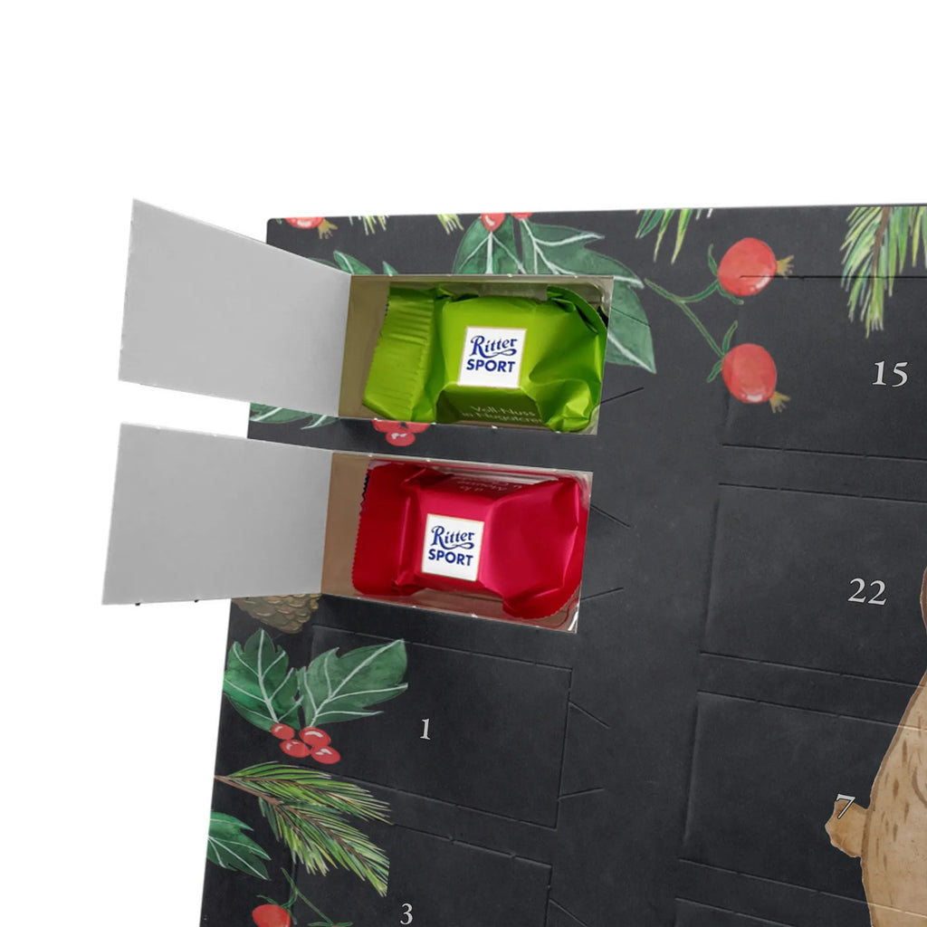 Chocolate advent calendar bear World&#39;s Best Dad gift, birthday, gift idea, birthday present, giving, thank you, for, make you happy, gift tip, best, gift father, parents, Father, man, little thing