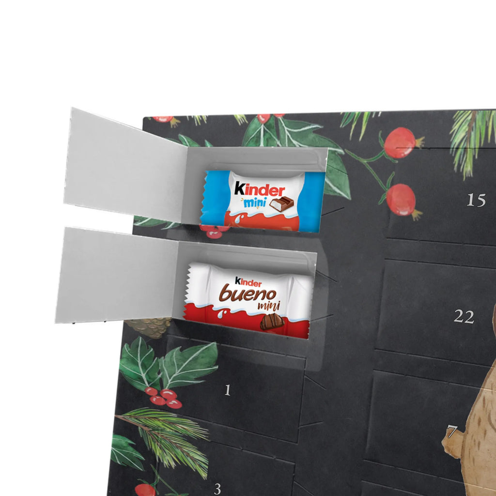 Chocolate advent calendar bear World&#39;s Best Dad gift, birthday, gift idea, birthday present, giving, thank you, for, make you happy, gift tip, best, gift father, parents, Father, man, little thing