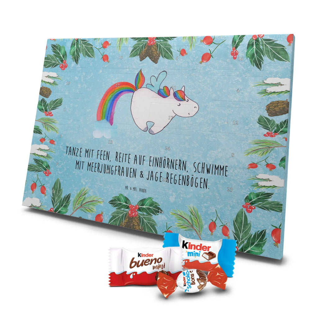 Chocolate advent calendar unicorn Pegasus growing up, pegasus, rainbow, reality, playing, unicorn love, saying fun