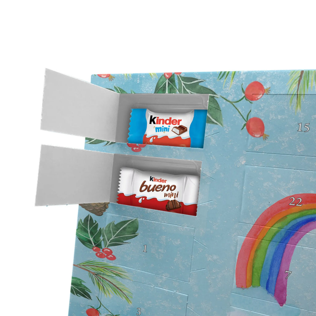 Chocolate advent calendar unicorn Pegasus growing up, pegasus, rainbow, reality, playing, unicorn love, saying fun