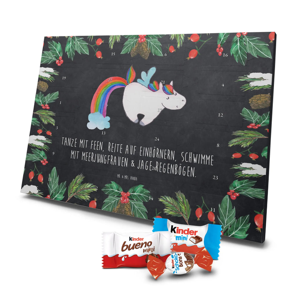 Chocolate advent calendar unicorn Pegasus growing up, pegasus, rainbow, reality, playing, unicorn love, saying fun