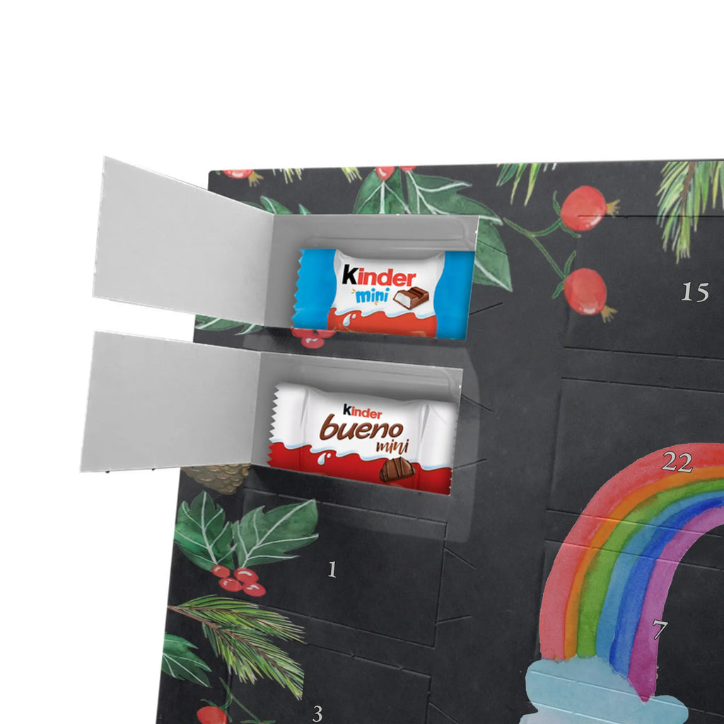 Chocolate advent calendar unicorn Pegasus growing up, pegasus, rainbow, reality, playing, unicorn love, saying fun