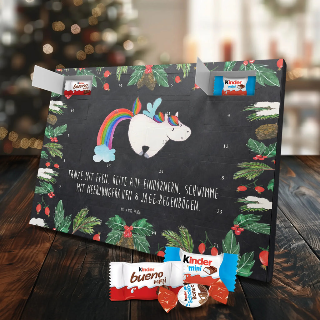 Chocolate advent calendar unicorn Pegasus growing up, pegasus, rainbow, reality, playing, unicorn love, saying fun