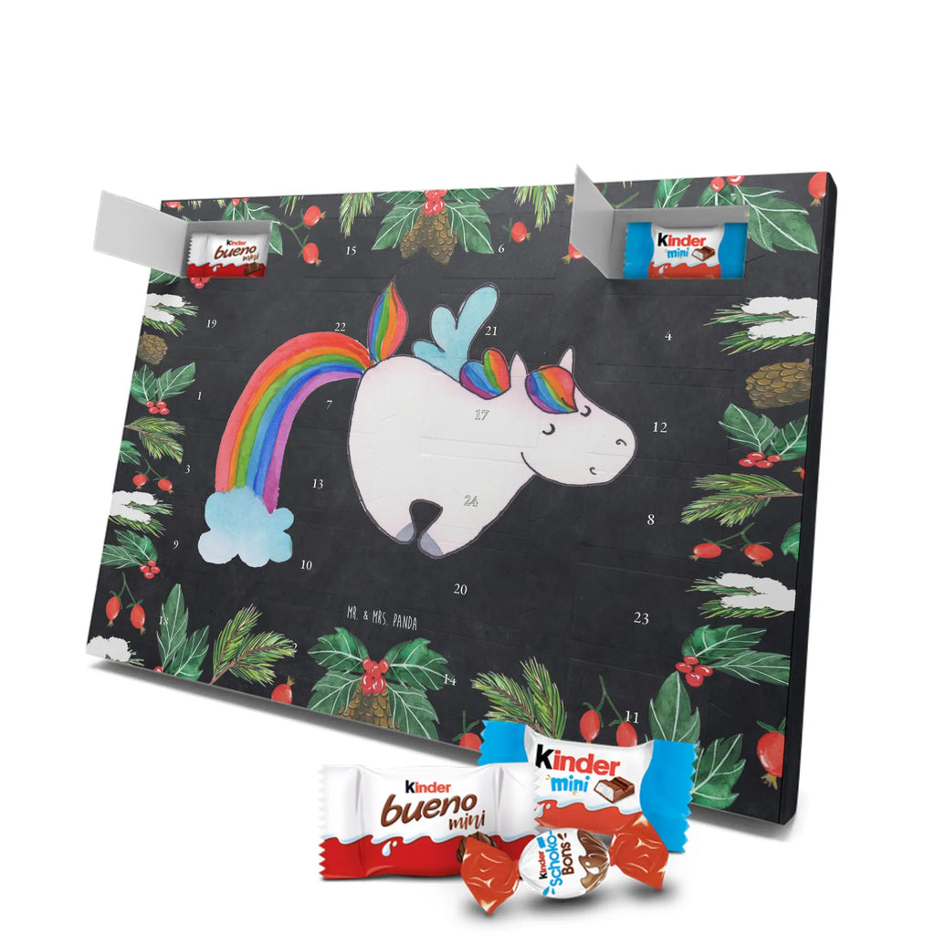 Chocolate advent calendar unicorn Pegasus growing up, pegasus, rainbow, reality, playing, unicorn love, saying fun