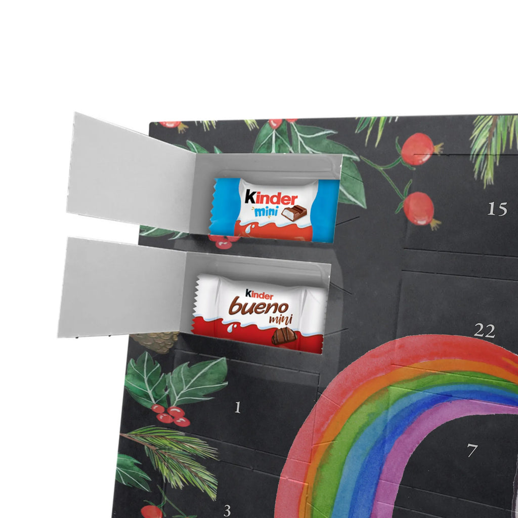 Chocolate advent calendar unicorn Pegasus growing up, pegasus, rainbow, reality, playing, unicorn love, saying fun
