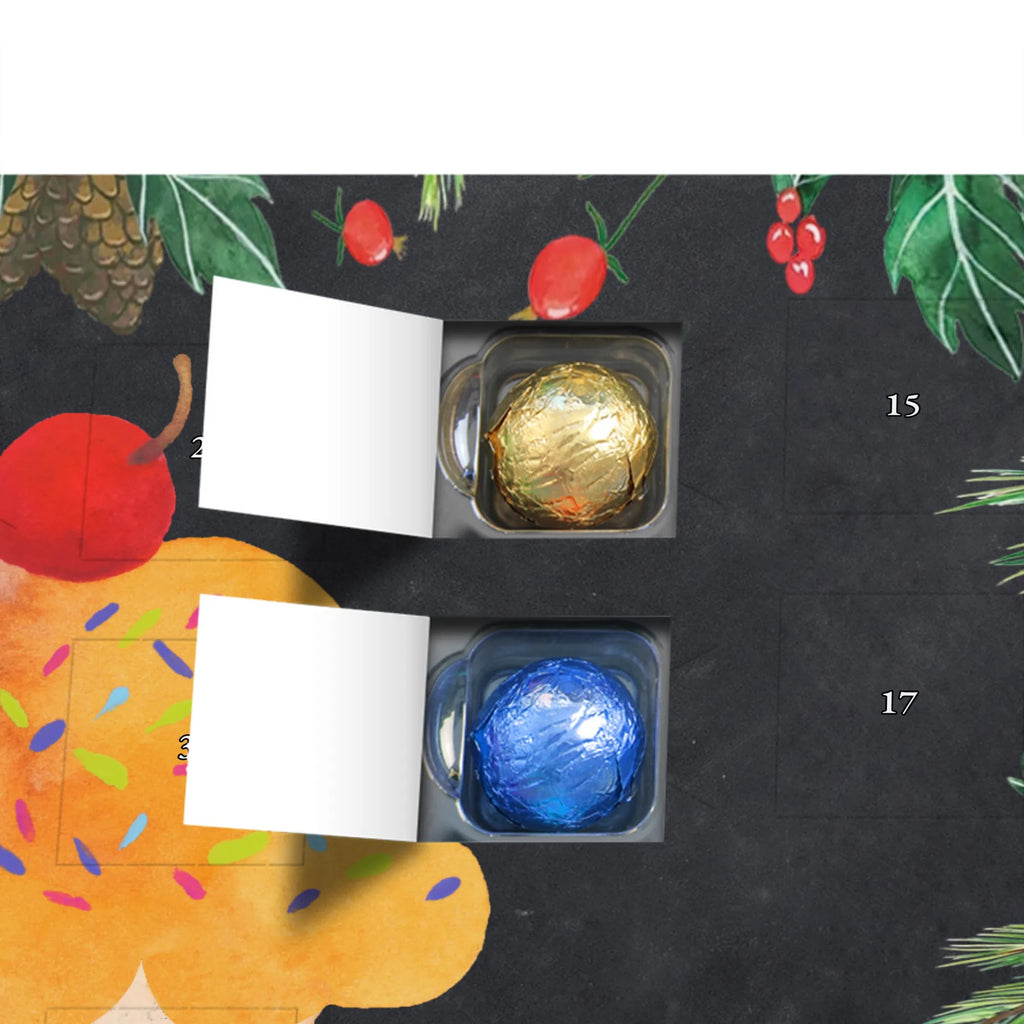 Chocolate advent calendar Cupcake gift ideas, gifts, small animals, good mood, cute, funny sayings, cute animal motives, hand drawn, special gifts, card, animal lover, Kitchen Saying, Present Cook, Kitchen Decoration, Wonder, Motivation Sayings, Baking Present