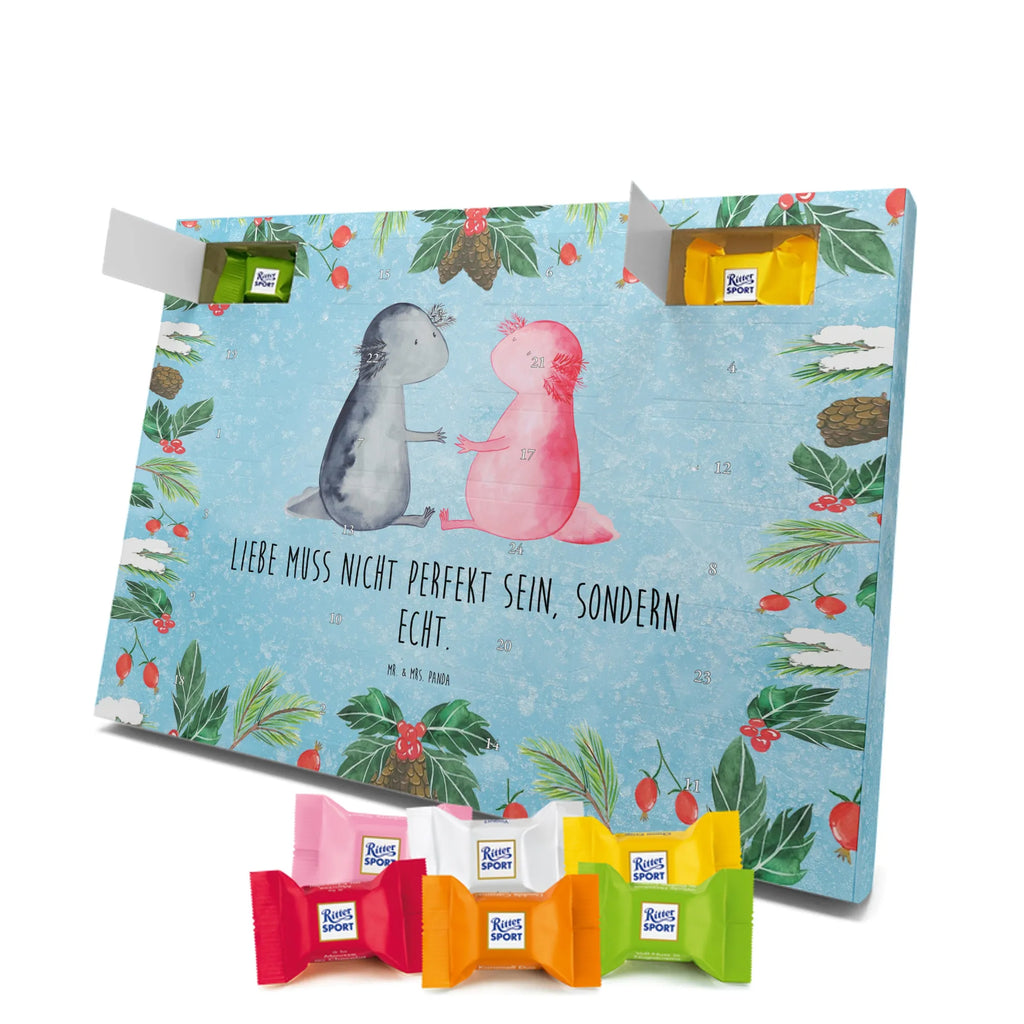 Chocolate advent calendar axolotl Love Mexican walking fish, Axelotl, marine animals, salamander, fiancé, amphibian, friend, husband, valentine's day, proof of love, anniversary, great love, tail