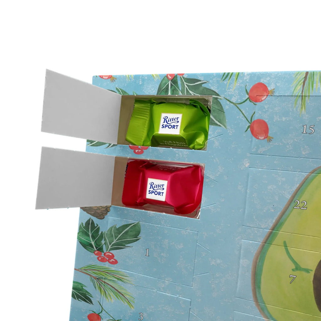 Chocolate advent calendar avocado pair vegetables, wedding, birth, children, pregnancy