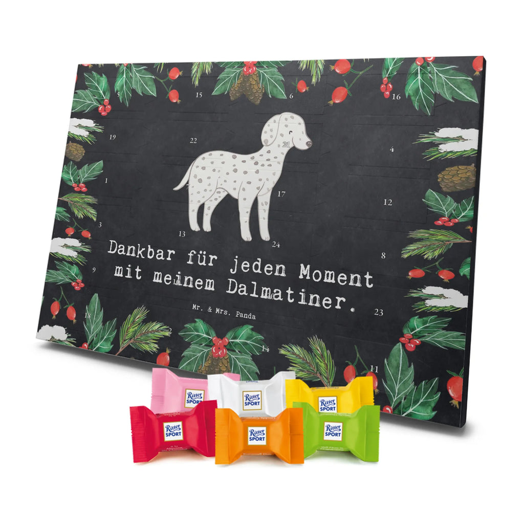Chocolate advent calendar Dalmatian moment puppy, dog owner, purebred dog, dog breed, giving, animal lover, gift
