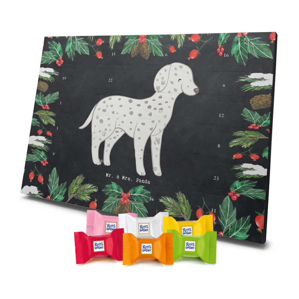 Chocolate advent calendar Dalmatian moment puppy, dog owner, purebred dog, dog breed, giving, animal lover, gift