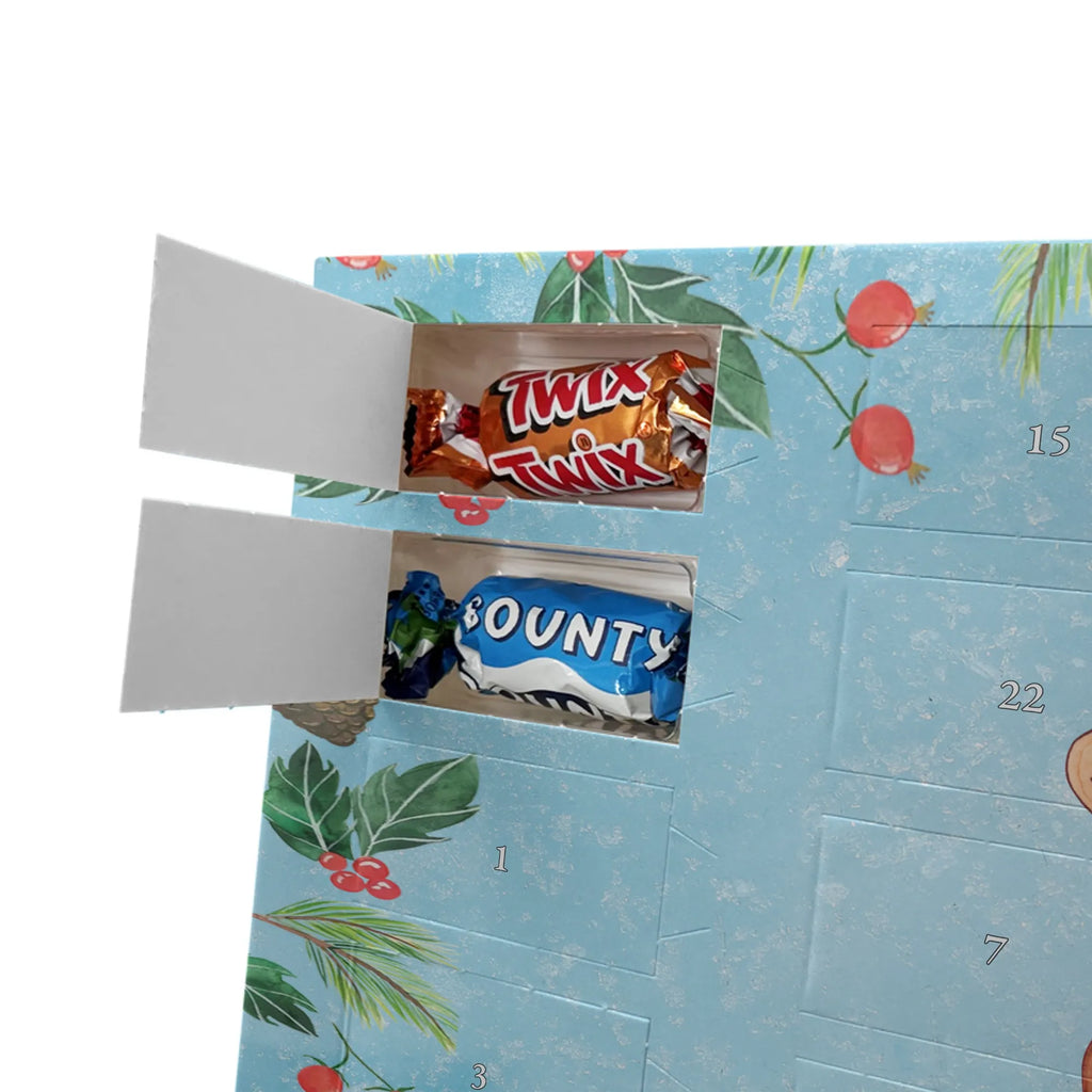 Chocolate advent calendar unicorn Believe squirrel