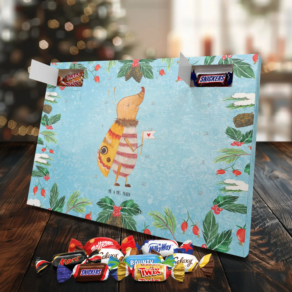 Chocolate advent calendar Moth flag gift ideas, gifts, small animals, good mood, cute, funny sayings, cute animal motives, hand drawn, special gifts, card, animal lover, How much does the world cost, Beetle, Saying funny, Kitchen decoration, Moth