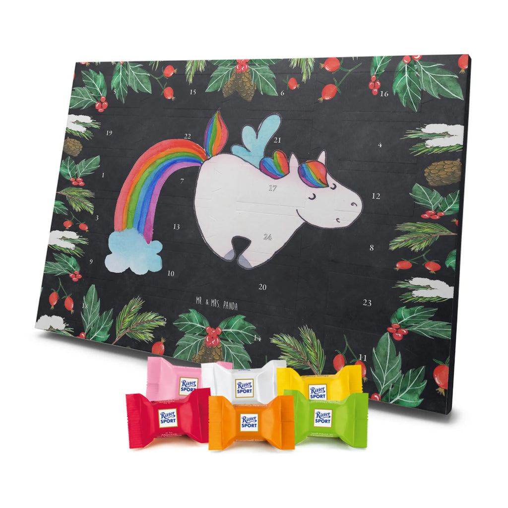 Chocolate advent calendar unicorn Pegasus growing up, pegasus, rainbow, reality, playing, unicorn love, saying fun