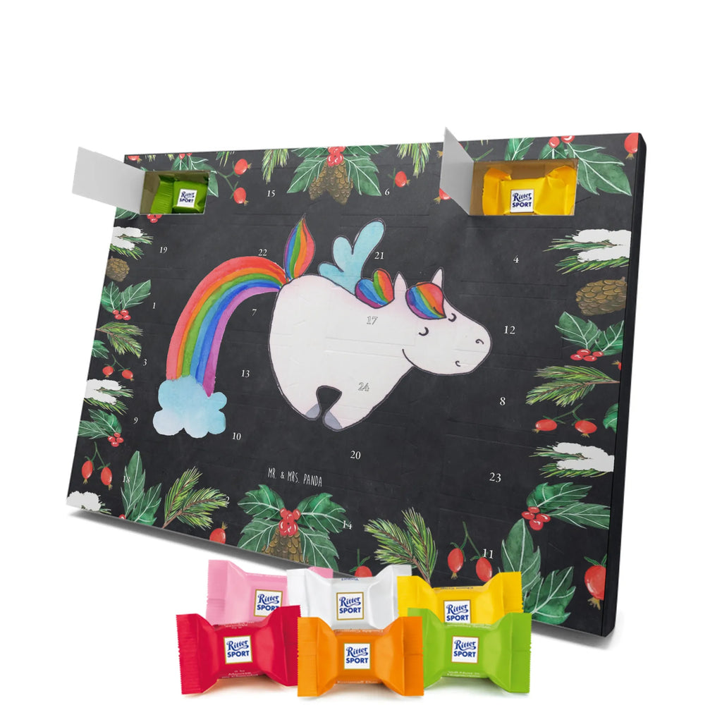 Chocolate advent calendar unicorn Pegasus growing up, pegasus, rainbow, reality, playing, unicorn love, saying fun