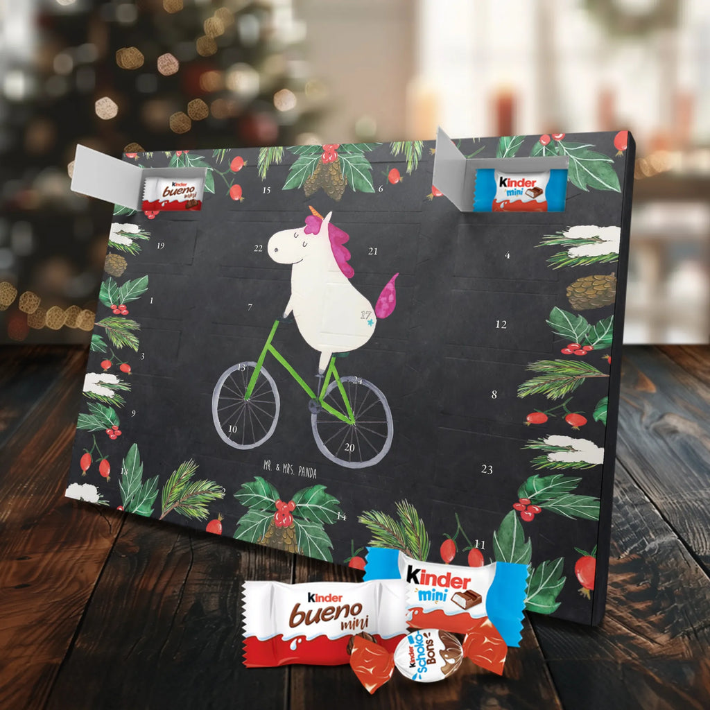 Chocolate advent calendar unicorn cyclist wheel, luxury problem, love affliction, confetti, fairy dust, cycling, cyclist gift, present, grief