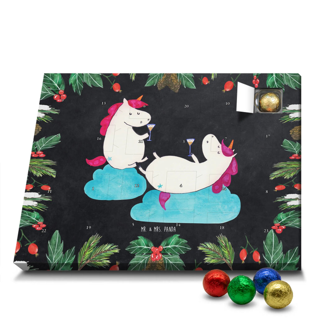 Chocolate advent calendar unicorn sparkling wine Best, Girlfriend, Girls' night, Fun, Girlfriends, Cork, Champagne