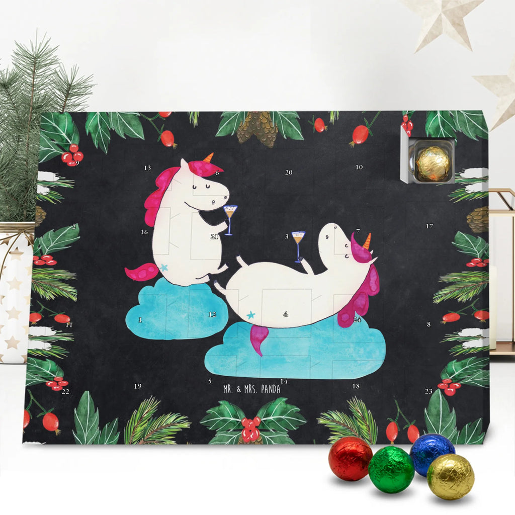 Chocolate advent calendar unicorn sparkling wine Best, Girlfriend, Girls' night, Fun, Girlfriends, Cork, Champagne