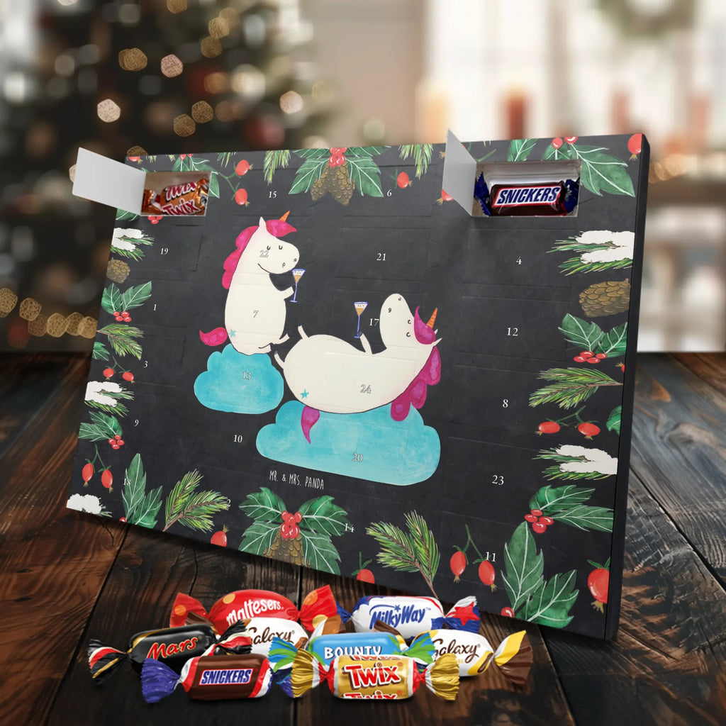Chocolate advent calendar unicorn sparkling wine Best, Girlfriend, Girls' night, Fun, Girlfriends, Cork, Champagne