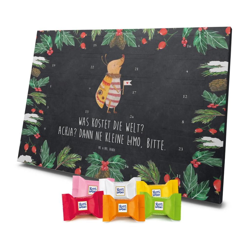 Chocolate advent calendar Moth flag gift ideas, gifts, small animals, good mood, cute, funny sayings, cute animal motives, hand drawn, special gifts, card, animal lover, How much does the world cost, Beetle, Saying funny, Kitchen decoration, Moth