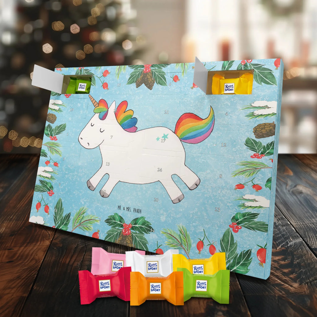 Chocolate advent calendar unicorn happy joy of life, fun, cheerful, joy