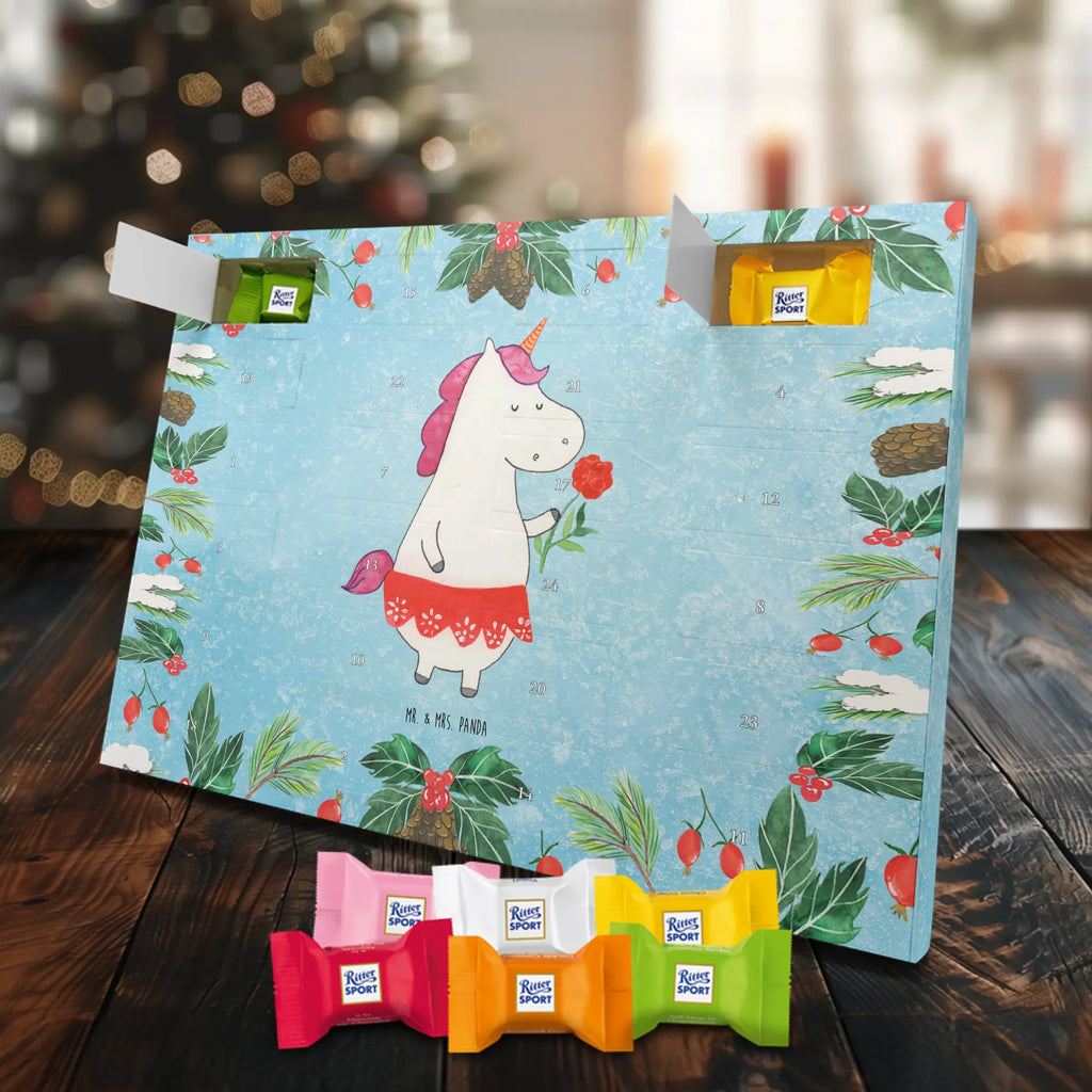 Chocolate advent calendar unicorn lady fine lady, woman, divorce, girlfriend